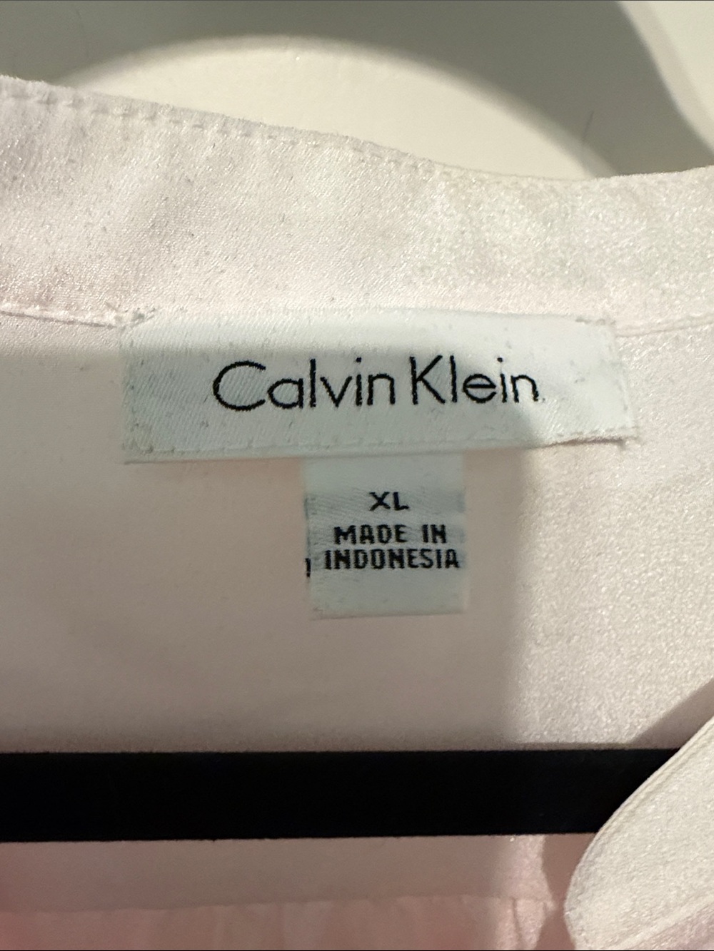 Calvin Klein Pink to White Ombre Zip-Front Tunic - Picture 2 of 4